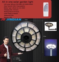 🧧ซื้อ 3 เเถม 1🧧โคมไฟ UFO รุ่นพรีเมี่ยม [ Jd Jindian เเท้ ] ไฟถนนโซล่าเซลล์ ไฟโซล่าเซลล์ JD ของเเท้ โ