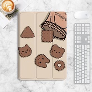 cookies Cute Bear case ipad mini 4 5 6 air 4 5 case ipad pro11 12.9 inch 2021 2022 gen10 case ipad 10.2 gen 7 8 9 cover