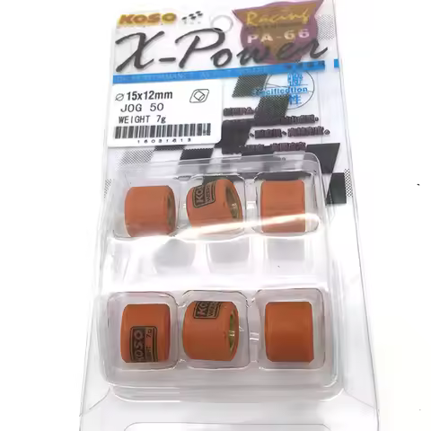 MOFO koso performance variator roller set clutch 15x12MM Minarelli JOG JOG90 BWS 50 100 VINO50 JOG10