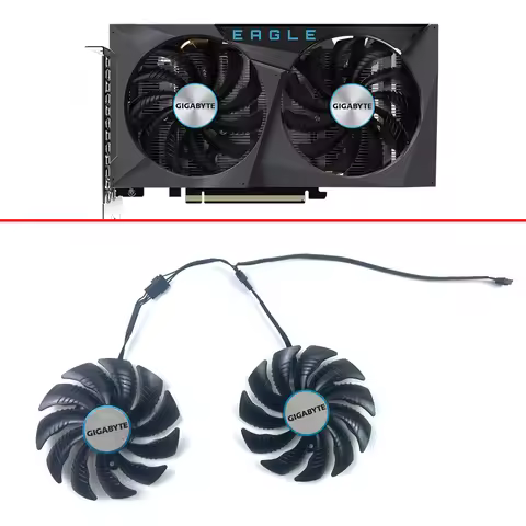 Cooling Fan 87mm 4pin GA91S2H RTX3050 GPU FAN For Gigabyte RTX3050 EAGLE OC video card fans