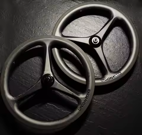 Unionjack carbon wheel for brompton rim 7speed 349wheelset cline pline Tline