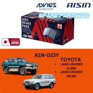 Aisin Advics Toyota Land Cruiser Hzj80 HDJ81 Disc Brake Pad Front