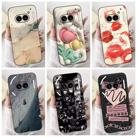 For Nothing Phone 2A Case Silicone Fashion Pattern Soft Phone Cases For Nothing Phone2a A142 Case Fo