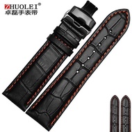 Leather watch bands fit Mido helmsman M005 Tissot， citizen leather bracelet 20 21 23mm men s accesso