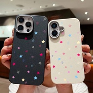 Colorful Stars Case For Samsung Galaxy S25 FE A17 A07 A06 M56 F56 M16 F16 M06 F06 5G Shockproof Leat