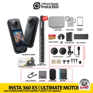 Insta360 X5 8K 360° Action Camera | 72MP Photo | 4K60fps | Waterproof | Stabilization | 3H Battery