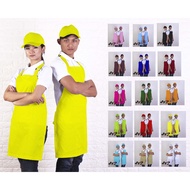 Plain barista apron / plain apron / kitchen apron / barber apron / chef apron / yellow barista apron