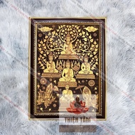 [MULTIPLE MODELS] Painting of the Year of the Siamese Buddha (Thai Nam Tong) 36x48cm in glossy fabri