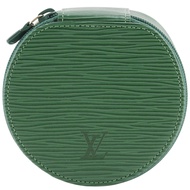 二手LOUIS VUITTON Ecran Bijoux 12 珠寶盒/收納包 M48204，Epi 皮革，婆羅洲綠，女士款