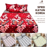 SPREI MICROTEX DISPERSE UKURAN 180X200 T 30CM FLAMINGO ROSE CLOUD