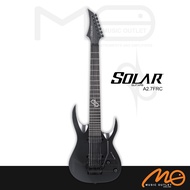 SOLAR A2.7FRC 7-STRING ELECTRIC GUITAR (CARBON BLACK MATTE)