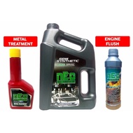 Engine Oil Semi Synthetic 10W40 nEo 4 Litre + Engine Flush + Metal Treatment