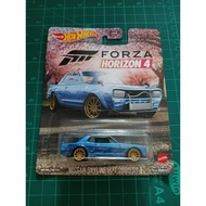 nissan skyline H/T 2000 gt-x forza horizon 4 rubber tyre hot wheels mattel diecast JDM 1/64 1:64