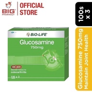 Biolife Glucosamine 750mg 100s x3