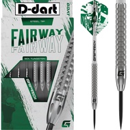 GOAT STEEL TIP DARTS - 22G/24G Fairway V2 90% Tungsten Dart Set Steel Dart (ARROW DART KELULI)