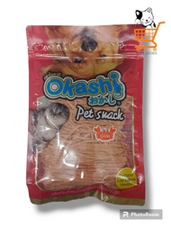 Okashi Fish Line ขนมสุนัข ขนมแมว โอคาชิ ปลาเส้นเล็ก 150 กรัม ไม่เค็ม ปลาเส้นสุนัข ปลาเส้นแมว Dog Cat