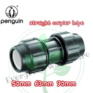 Straight Coupler HDPE Fittings / Poly Fittings /Poly Pipe 50MM /63MM /90MM/Poly Socket