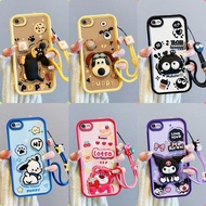Casing OPPO A1K patung pelekat comel phone casing