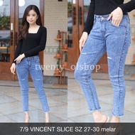 WOMEN'S JEANS 7/9 VINCENT SLICE-TWENTY OLSHOP