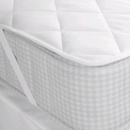 Washable Mattress Protector Topper.Alas pelindung tilam dicuci. A Layer of protector &amp; comfort, Single S. single Queen