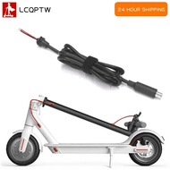 【Limited-time offer】 For M365/for Segway Ninebot Max G30 Scooter Eltrico Peas Cabo De Alimentao Adaptador De Energia Carregador Linha Plug