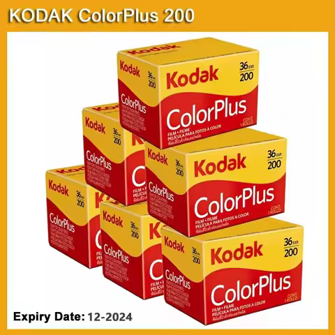 1/3/5Rolls KODAK ColorPlus 200 Color Negative Film 35mm Film 36 Exposure Per Roll Kodak Film Fit For