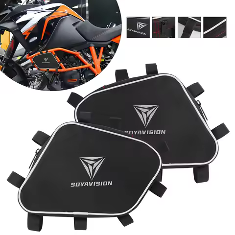 Frame Crash Bars Bag Motorcycle Bumper Side Bags Tool Box For 1050 1090 Adventure 1290 ADV Adventure