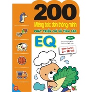 Book - 200 Smart peel-and-stick stickers to develop emotional index -EQ volume 1