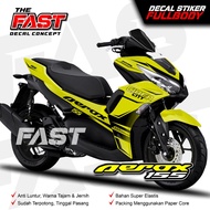 Decal AEROX new 155 Full Body Sticker Aerox Striping AEROX 155 Cool Racing Motif Decal Motor AEROX 1