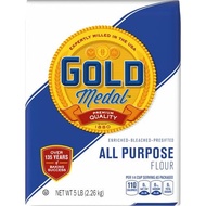 Gold Medal All Purpose Flour Baking Flour 5 lb Bag (2.27 kg) - USA Origin