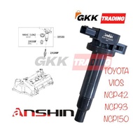TOYOTA VIOS NCP42 NCP93 NCP159 IGNITION PLUG COIL JAPAN ANSHIN