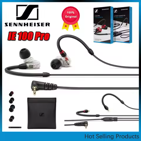 2026 Sennheiser IE 100 PRO In-ear Professional Listening Over-ear Noise-Canceling Anti-Noise Gaming 