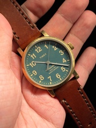90% New TIMEX The Waterbury（復古古銅綠面經典款）