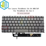 US English RU Russian Black Backlit For Lenovo ThinkPad X13 Gen4 X13 gen5 X13 Gen 4 X13 Gen 5 X13 Yo