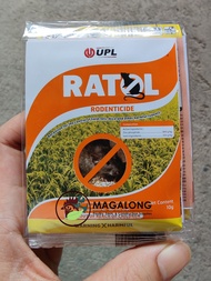 RATOL (ZINC PHOSPHIDE) - RAT POISON / RAT KILLER - RODENTICIDE [5 SACHETS FOR ONLY 80 PESOS] 5x10grams