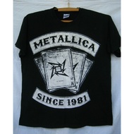 Diy Customiezd Store Tee Unseix Tshirt Metallica Since 1981. 30Years. Black
