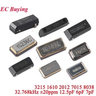5-10Pcs 3215 1610 2012 7015 8038 SMD Passive Crystal Oscillator 32.768kHz 32.768 kHz 32.768k Hz ± 20