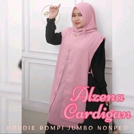 Instant Hijab HOUDIE Vest JUMBO NONPED Babydoll Premium Ori Hijab