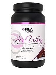 ▶$1 Shop Coupon◀  NLA Her Whey Protein (Chocolate Eclair) - 2.2 lbs - Lean Whey Isolate for Women- w