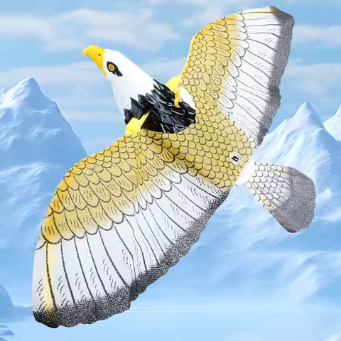 Eagle Fake Hawk Decoy Statue Bird Scarer Hanging Eagle Fake Eagle To Scare Birds Away Flying Bird Re