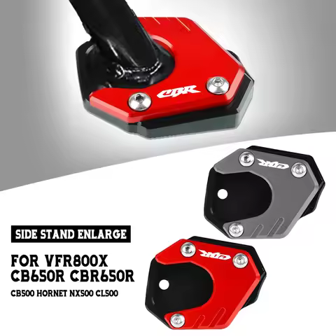 For Honda VFR800X CB650R CBR650R CB500 Hornet NX500 CL500 2018-2025 Motorcycle CNC Kickstand Foot Si