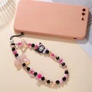 GRATIS ONGKIR - 6366 Gantungan HP Manik Aesthetic / Phone Strap Gaya Korea Lucu / Lanyard HP Unik da