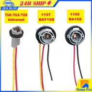 BAY15D 1157 Bulb Socket Lamp Holder 1156 Socket P21/5W Adapter Base LED Bulbs Socket Holder