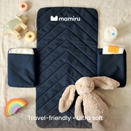 Mamiru Travel Diaper Change Pad Changing Pad/ Portable Waterproof BabyPopok Perlak/ - Midnight
