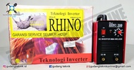 Mesin Las RHINO Trafo Las Inverter Mma 200 / Mesin Las BLACK RHINO MMA 200
