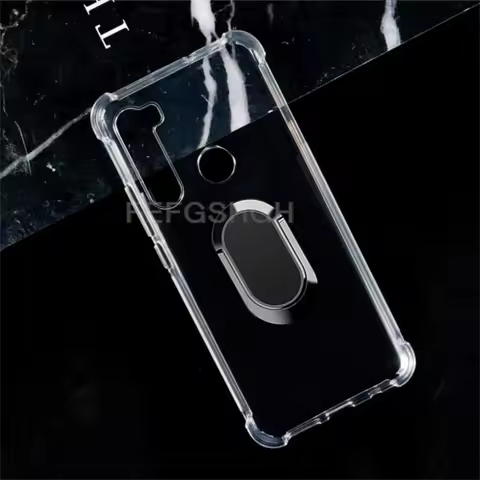 For HTC U20 U20 5G 6.8"HTC U20 5G U20 Back Ring Holder Bracket Phone Cover TPU Soft Silicone Case