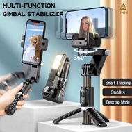 Q18 360° Gimbal Phone Stabilizer Remote Gimbal Stabilizer Phone Stand Selfie Stick Tripod Monopod wi