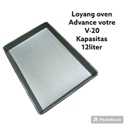 oven listrik advance loyang oven advance vetro V-20 kapasitas 12 liter
