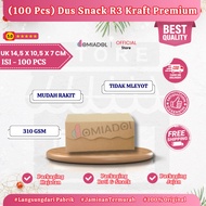 R3 Kraft Premium Cake Box 310 Gsm - Size 14.5x10.5x7 - Contents 100 Pcs