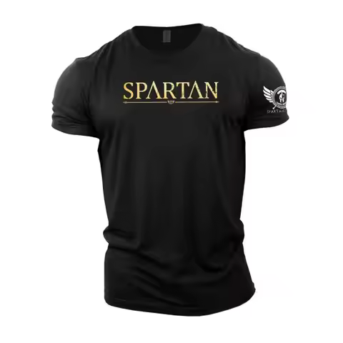 2023 Super New Spartan Warrior Fitness Sports 3D Printed T-shirt Unisex Short Sleeve Breathable Outd